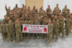 CSM Students Send Love to Locals Serving in Afghanistan, Abroad