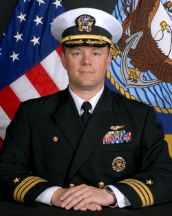 Navy Cmdr. David S. Brinson from Lexington Park