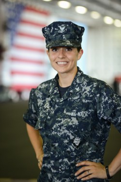 Petty Officer Michelle Gray, from Lusby