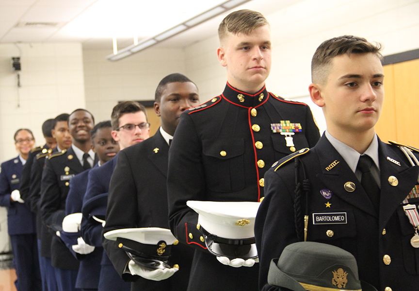 JROTC Cadets Celebrate at the Annual Col. Donald M. Wade Joint Ser ...